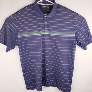 Nike Golf  Polo Blue NikeFitDry Size Xl
